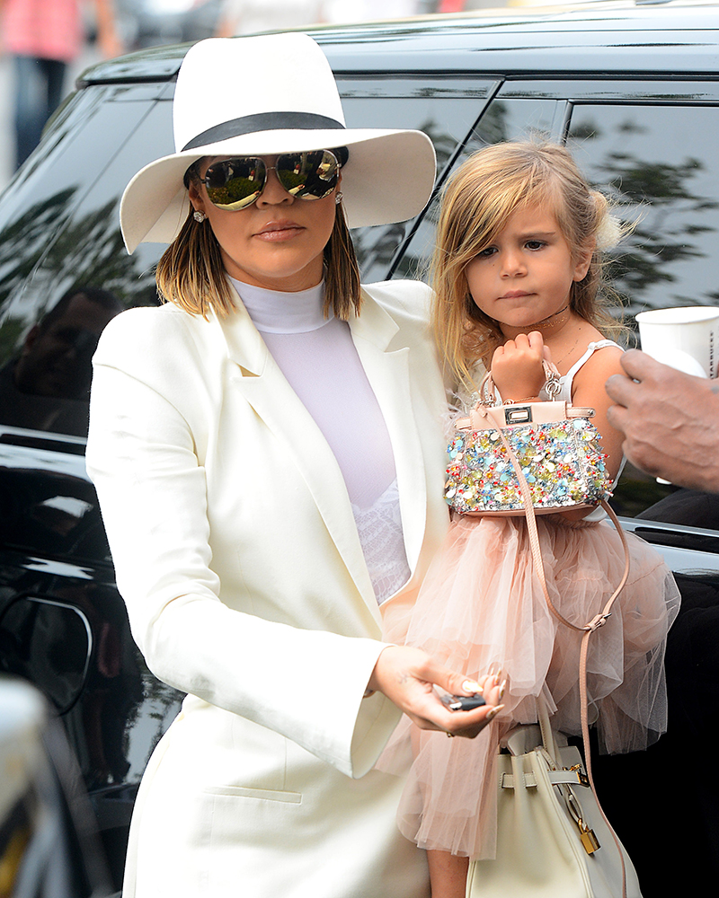 Move Over, North West! Penelope Disick Shows Off $8,000 Baby Birkin Bag –  See The Photos!