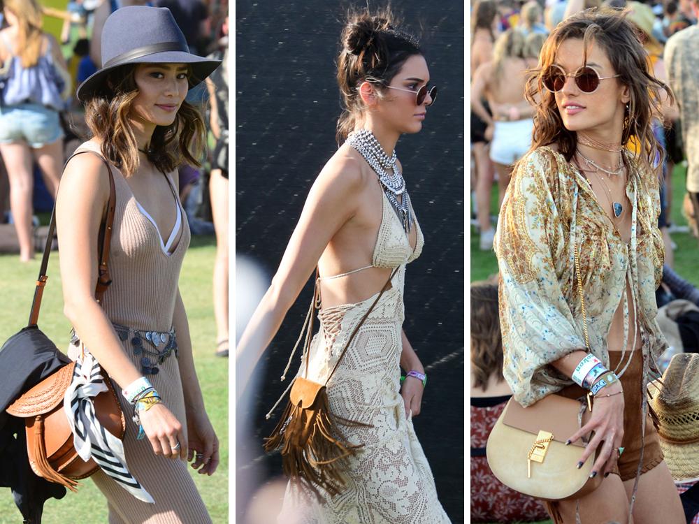 Check Out Which Designer Bags Celebs Carried to Coachella 2016&#39;s First Weekend - PurseBlog