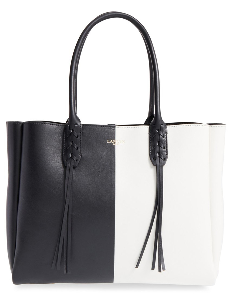 The Best Bags You Can For 1 500 From 20 Premier Designer Brands Lanvin Tassel Tote 1 390 Via Nordstrom