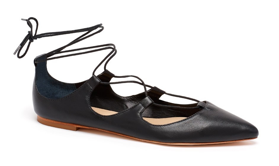 loeffler randall lace up flats