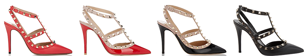 Valentino Rockstud Solid Color Pumps