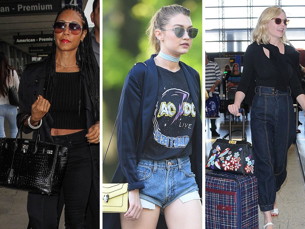 Celebs Pair Black Bags With Denim As Spring Forges On - PurseBlog