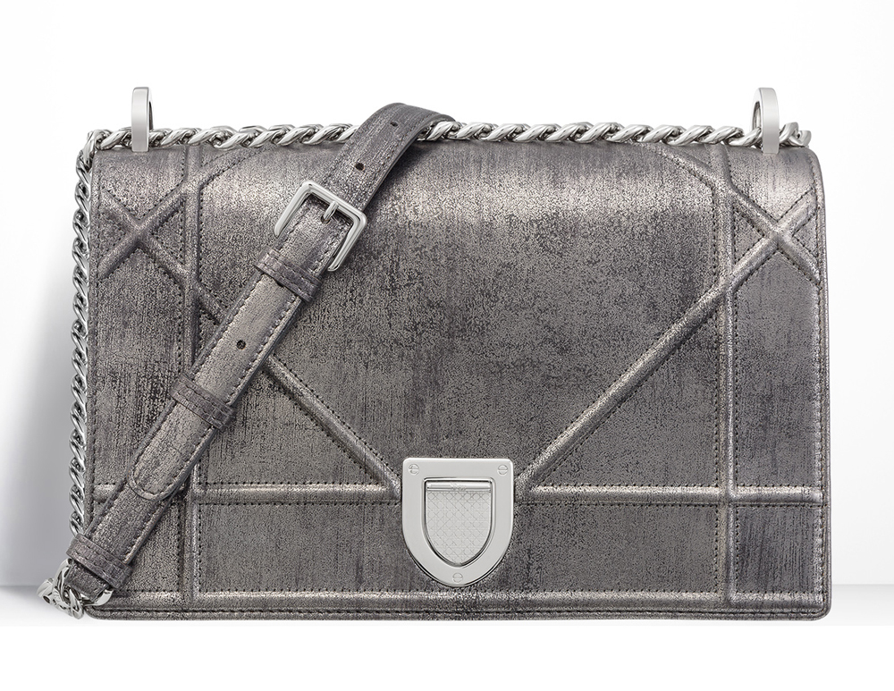 Christian-Dior-Diorama-Bag-Silver