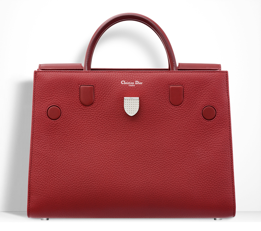 Christian-Dior-Diorever-Tote-Red
