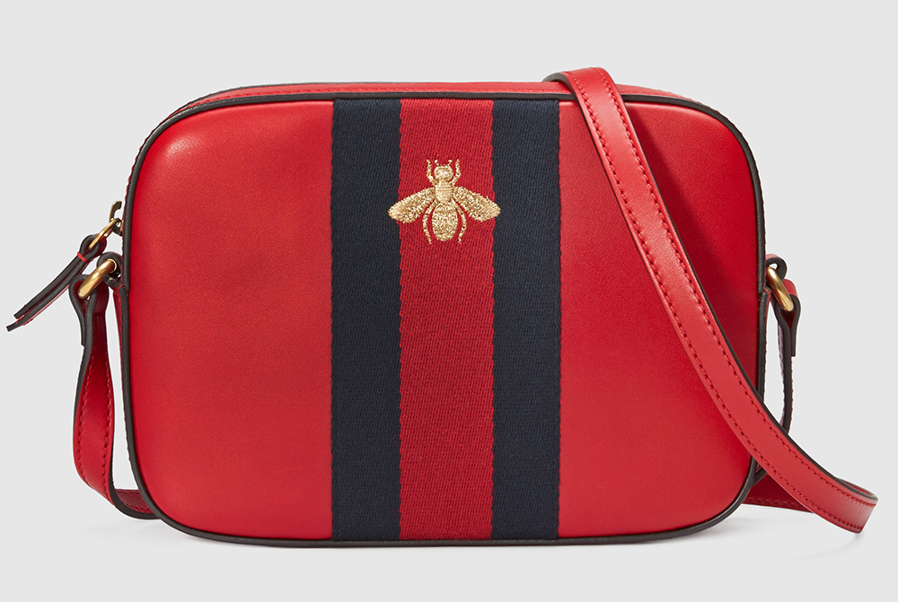 gucci sling bag with bee