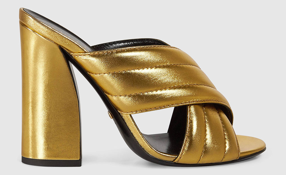 crossover mule sandals