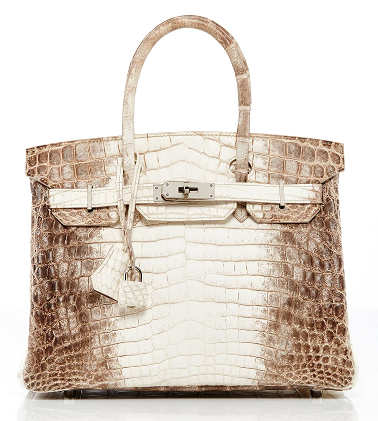 Ultra-Rare Himalayan Croc Birkin 