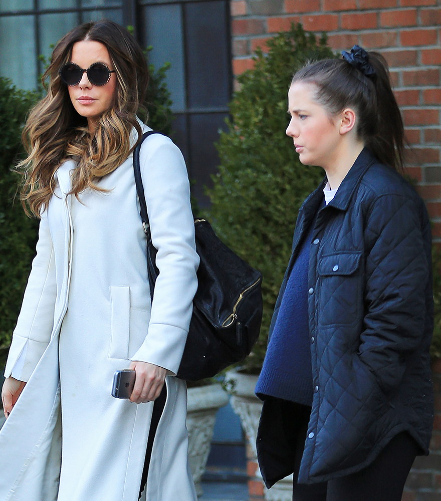 The Many Bags of Kate Beckinsale - PurseBlog  Blue purse outfit, Blue  handbag outfit, Chanel classic flap bag