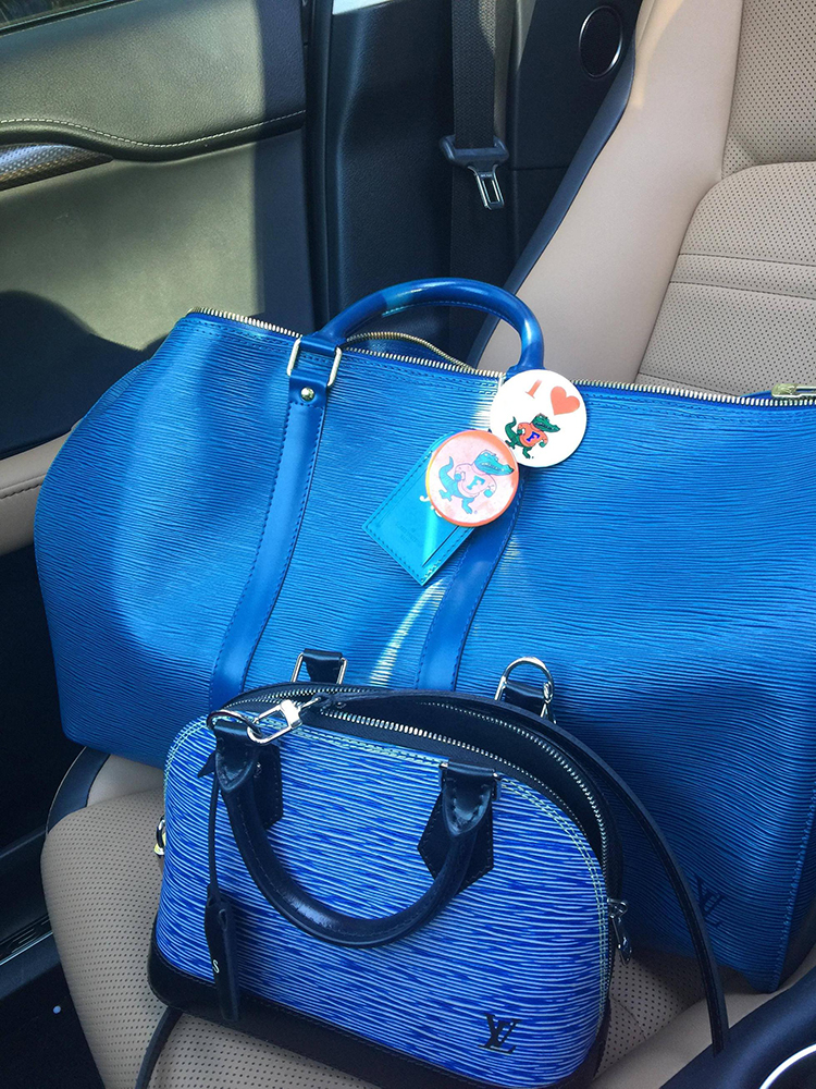 tPF Member: Mrsinsyder, Bag: Louis Vuitton Epi Leather Keepall and Louis Vuitton Epi Leather Alma BB Bag, Shop: Keepall similar styles via Louis Vuitton and Alma $1,670 via Louis Vuitton