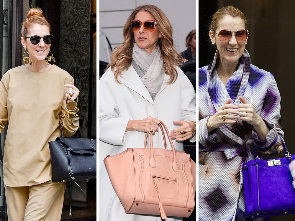 The Many Bags of Céline Dion - PurseBlog