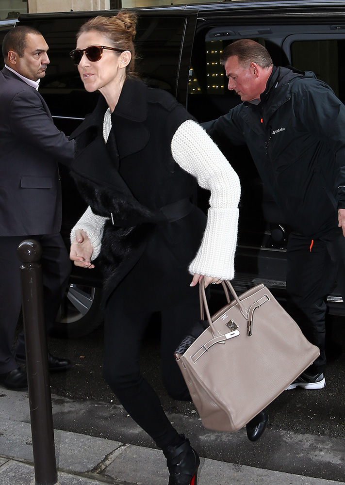 The Many Bags of Céline Dion - PurseBlog