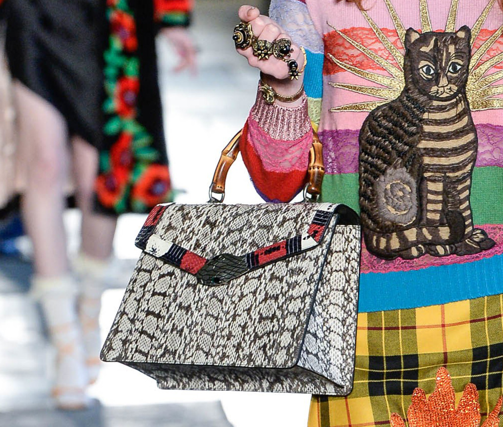Get Your First Look At Gucci S Beautiful Cruise 2017 Bags Purseblog Gucci Cruise 2017 Bags 13