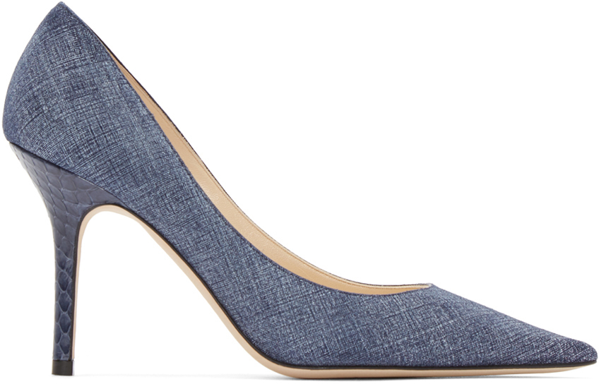 jimmy choo denim pump