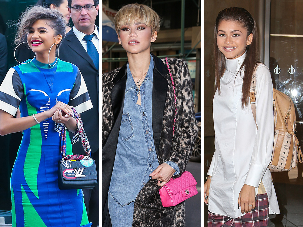 Zendaya Looks Like a Goddess at Louis Vuitton Show