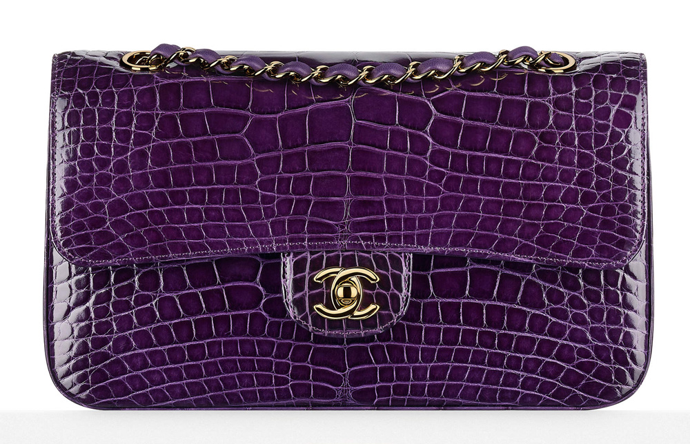Chanel Just Released A Giant Pre Collection Fall 2017 Lookbook Chanel Alligator Flap Bag