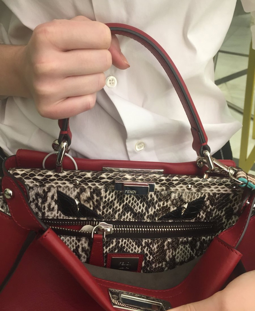 Fendi-Python-Peekaboo-Bag