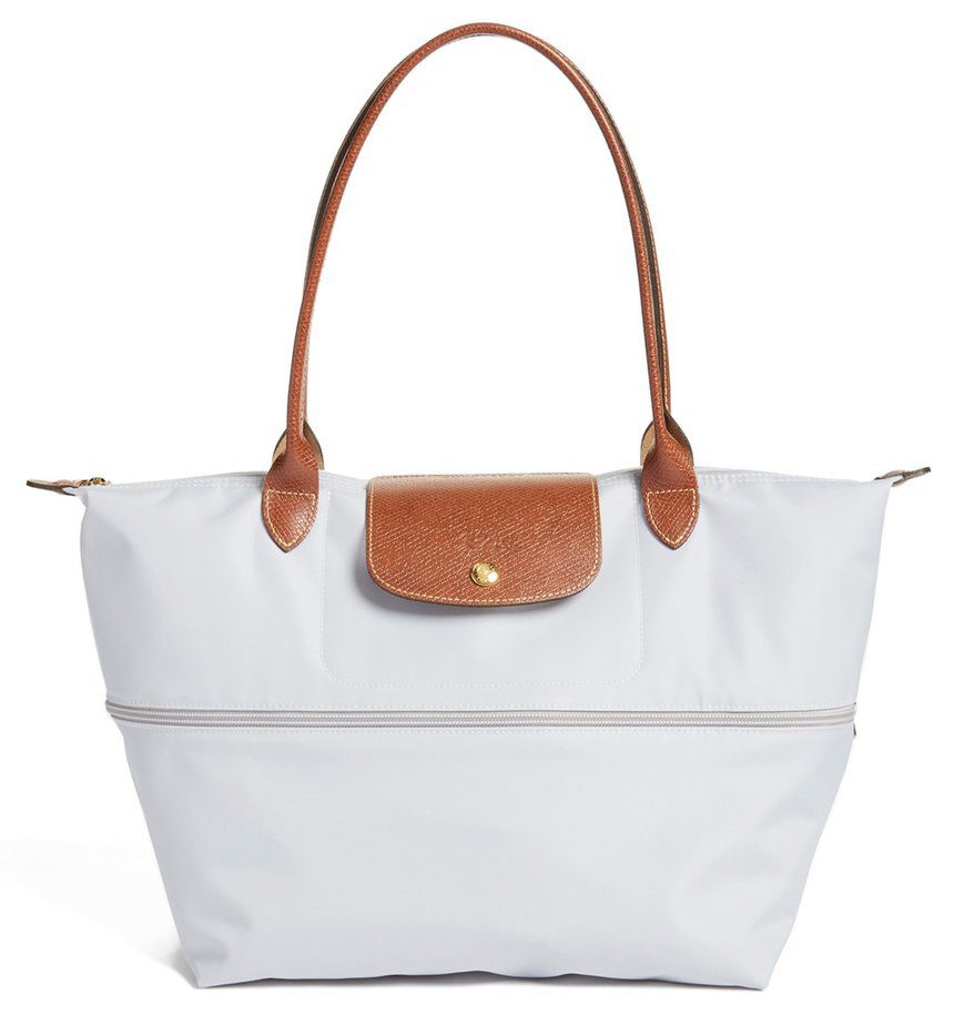 longchamp expandable tote sale