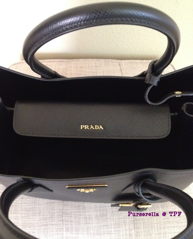 The New Must-Have: Prada Saffiano Cuir Double Bag - PurseBlog