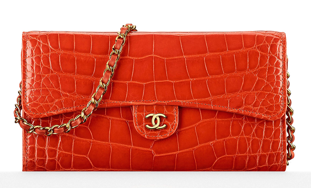 Chanel-Alligator-Wallet-with-Chain