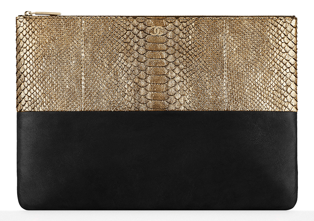 Chanel-Large-Python-Pouch-1775