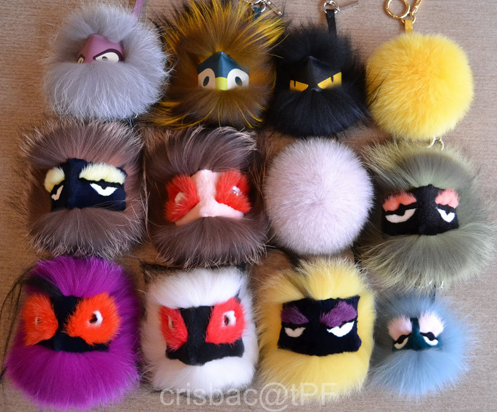 One Big Furry Family: Fendi's Bag Bugs Are A Bonafide Hit On Our ...