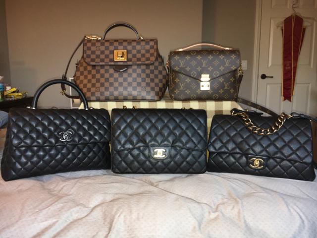 One Big Happy Family: Check Out Our PurseForum Members&#39; Epic Chanel Family Bag Portraits - PurseBlog