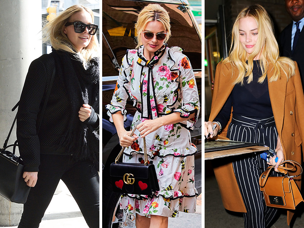 Celebrity Bag: Margot Robbie's Prada Twin Tote – The Bag Hag Diaries
