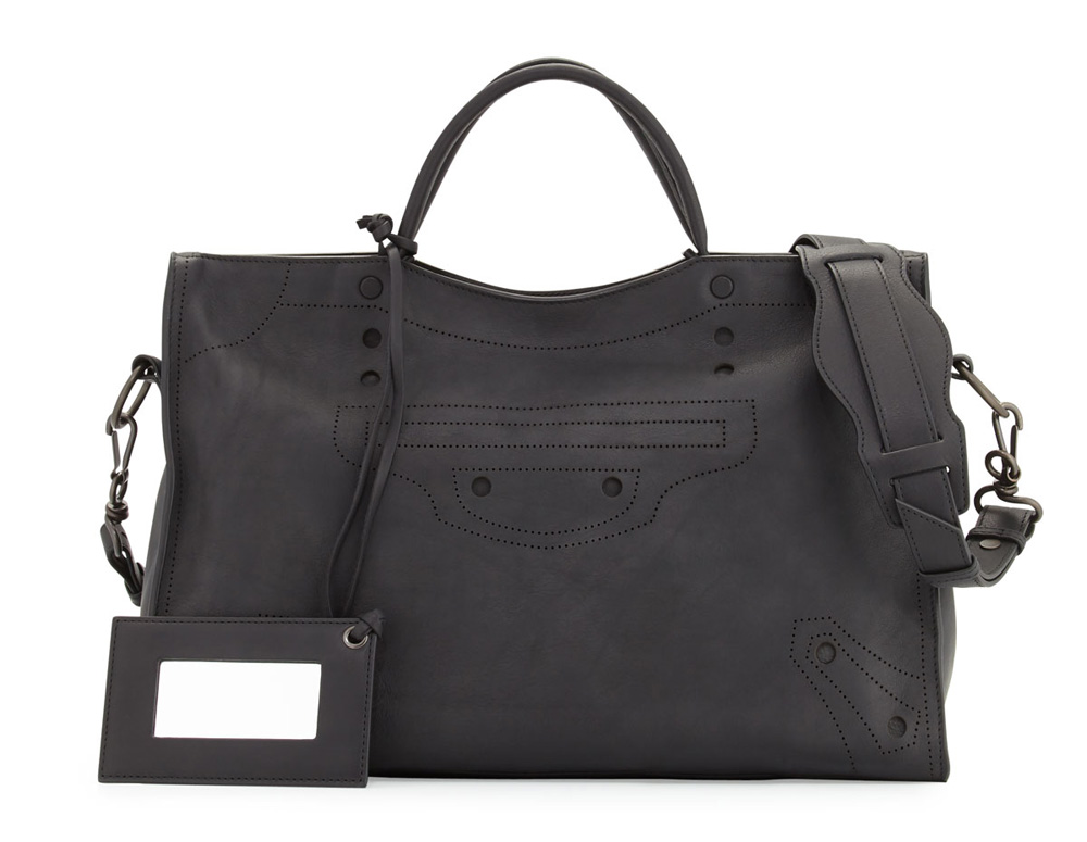 Stud-Free Blackout AJ City Bag - PurseBlog