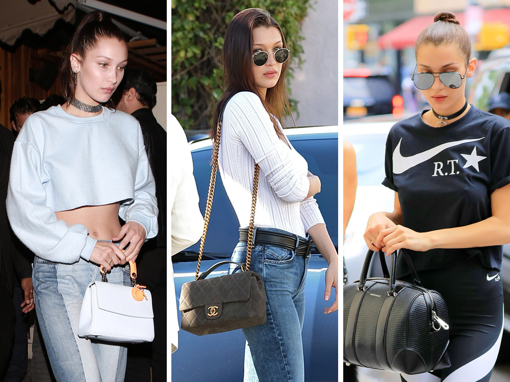 Bella Hadid in Louis Vuitton 2023 Sunglasses