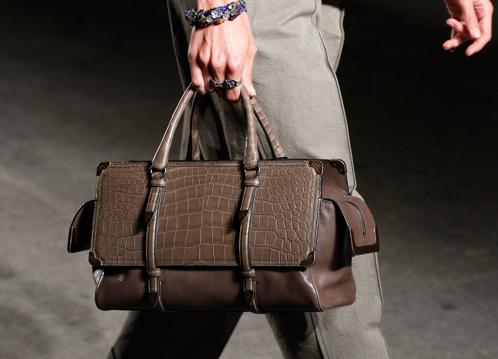 Bottega Veneta Spring 17 Celebrated The Brand S 50th Anniversary With Both Women S And Men S Bags Purseblog