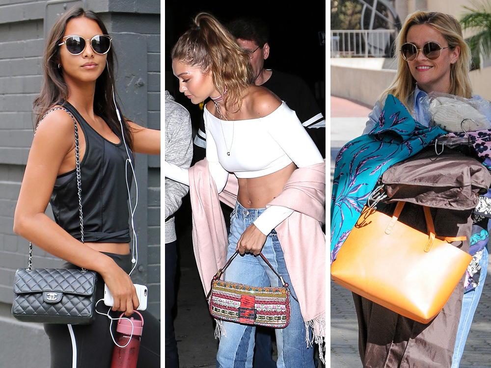 Celebs Bundle Up With Picks From Louis Vuitton, Prada and Celine