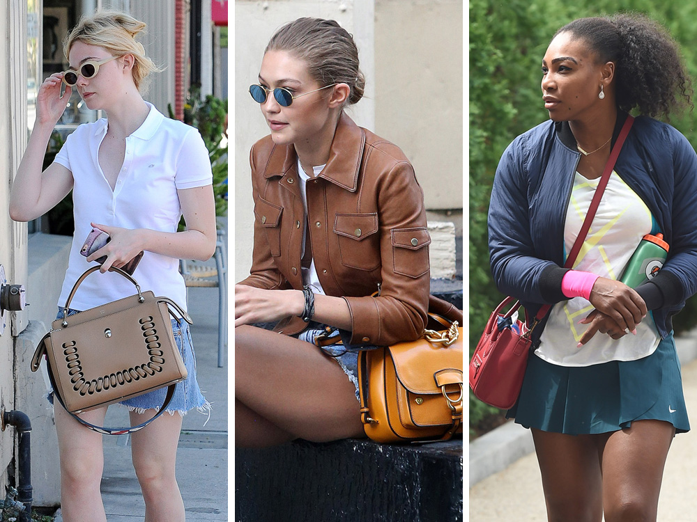 Celebs Make Their Way Around the World with Bags from Fendi and