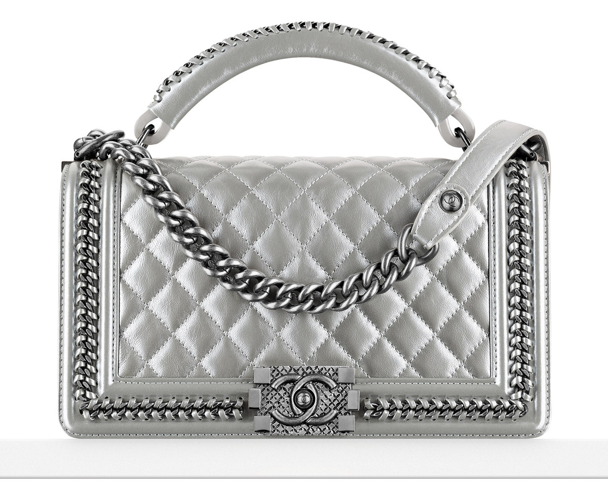 chanel calfskin handbag