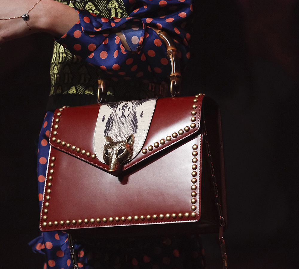 Gucci’s Spring 2017 Runway Bags are Just as Sumptuous and Detailed as ...