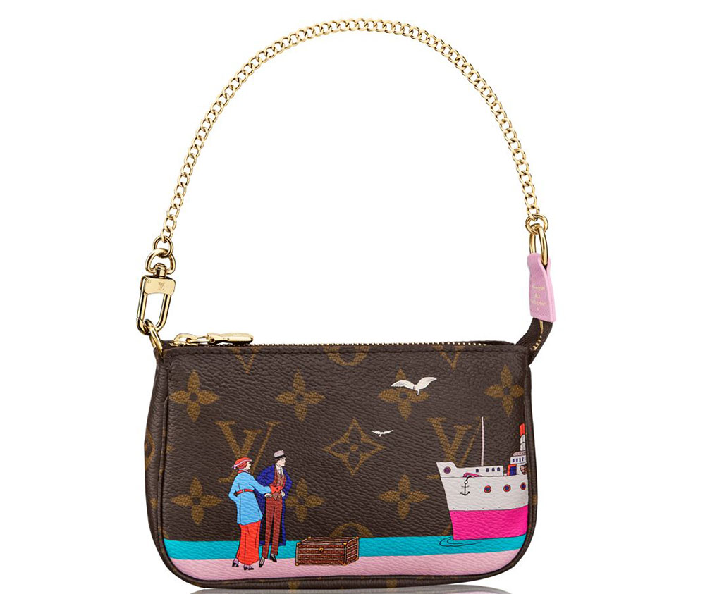 A Look at Louis Vuitton's New Christmas Animation Print for 2016