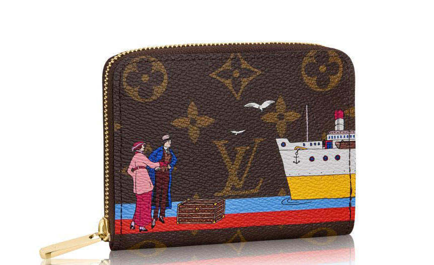 A Look at Louis Vuitton's New Christmas Animation Print for 2016 - PurseBlog