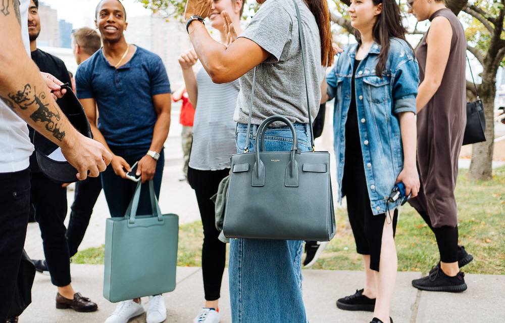 This Week, Celebs Addressed Their Travel Needs with a Variety of Bags from  MCM, Goyard and Saint Laurent - PurseBlog