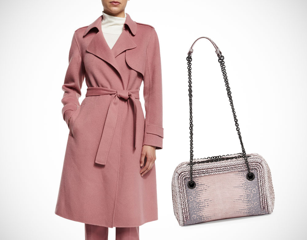 Perfect Pairs Theory Coat Bottega Veneta Bag