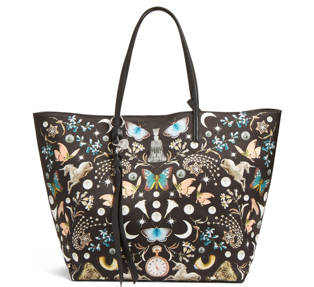 Travel Like A Star With 17 Perfect Simple Totes For The Airport Alexander Mcqueen Skull Nylon Per Tote 1 245 Via Nordstrom