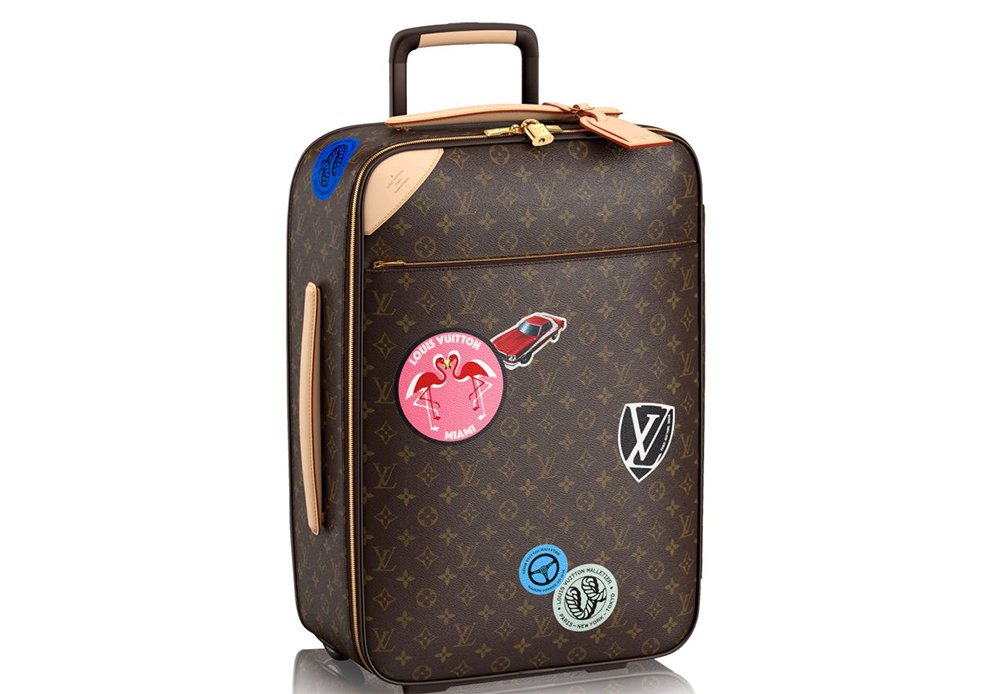 LOUIS VUITTON Neverfull World Tour limited edition bag Multiple colors  Cloth ref.218180 - Joli Closet
