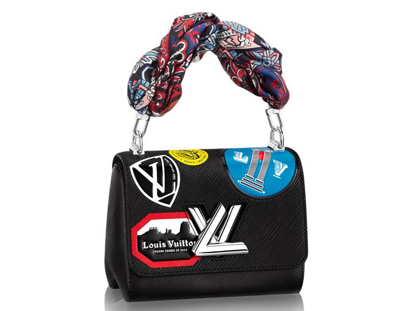 Louis Vuitton, Bags, Louis Vuitton Twist Handbag Limited Edition World  Tour Epi Leather Mm Black