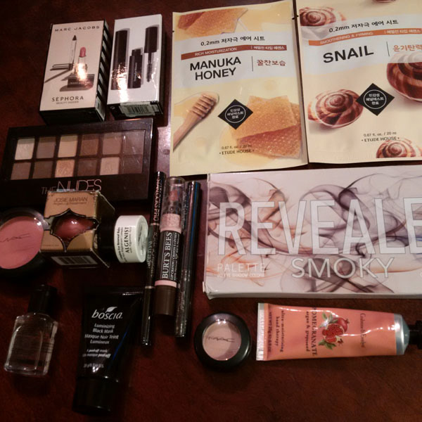 makeup-haul