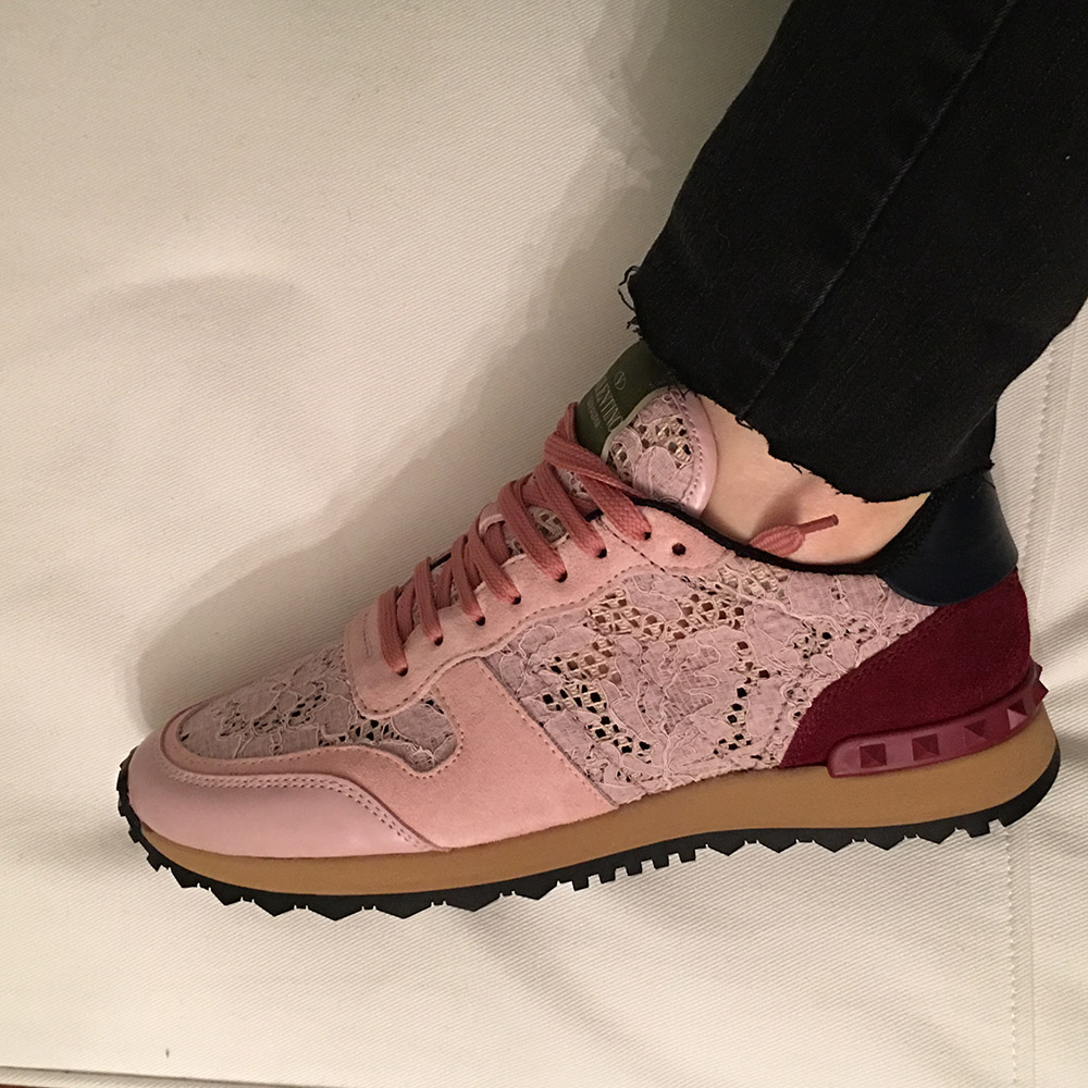 valentino girl sneakers