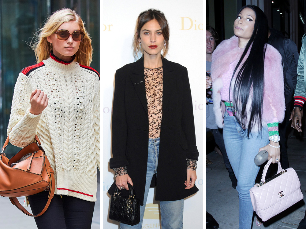 See What Nicki Minaj, Elsa Hosk, & Alexa Chung Are Carrying This