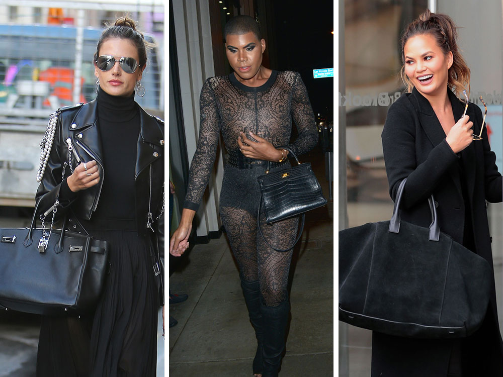 This Week, Celebs Addressed Their Travel Needs with a Variety of Bags from  MCM, Goyard and Saint Laurent - PurseBlog