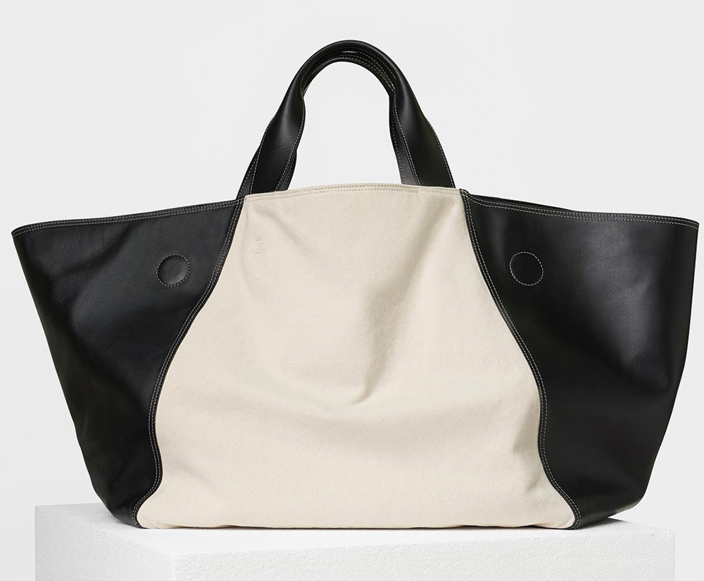 celine linen bag