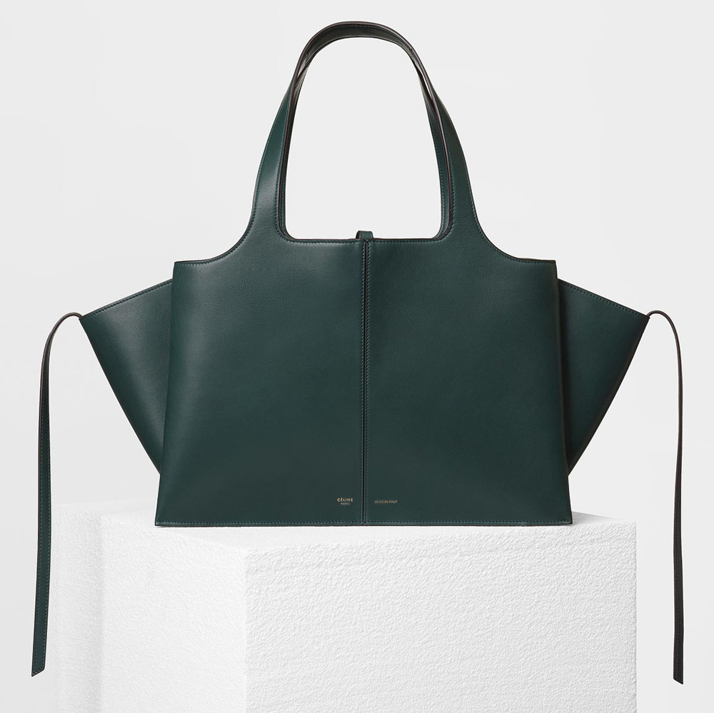 celine-medium-trifold-shoulder-bag-green-3100