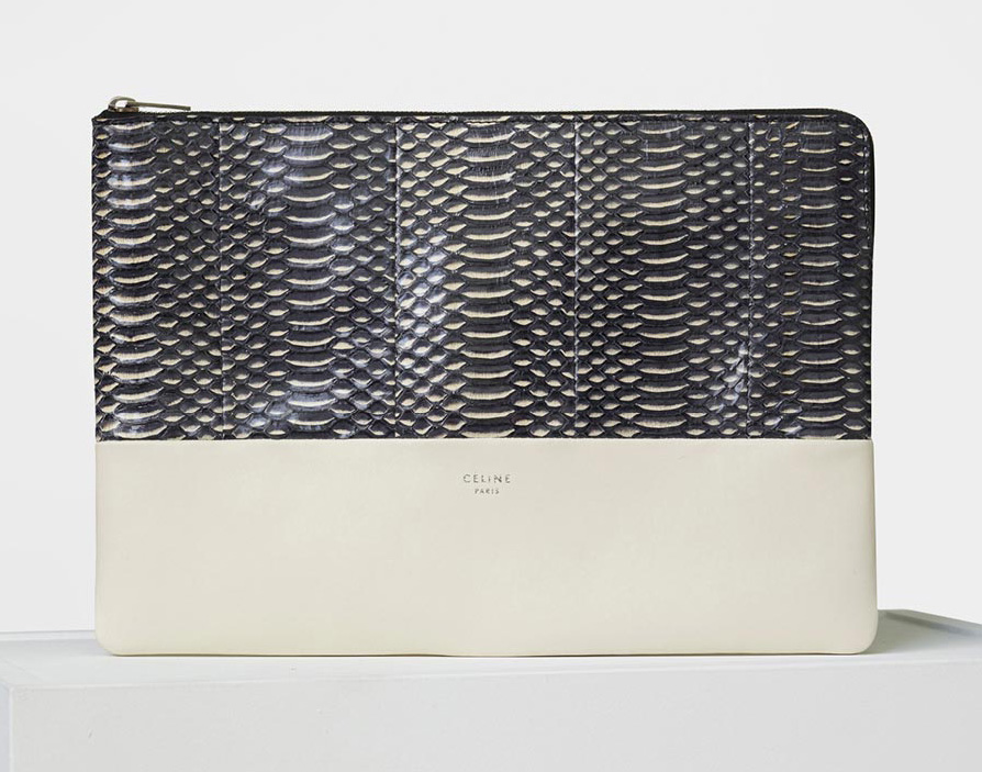 celine-solo-large-clutch-pouch-black-snake