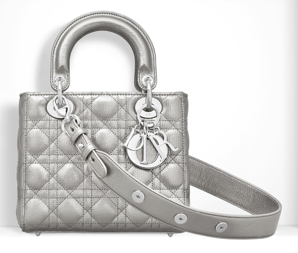 dior silver bag