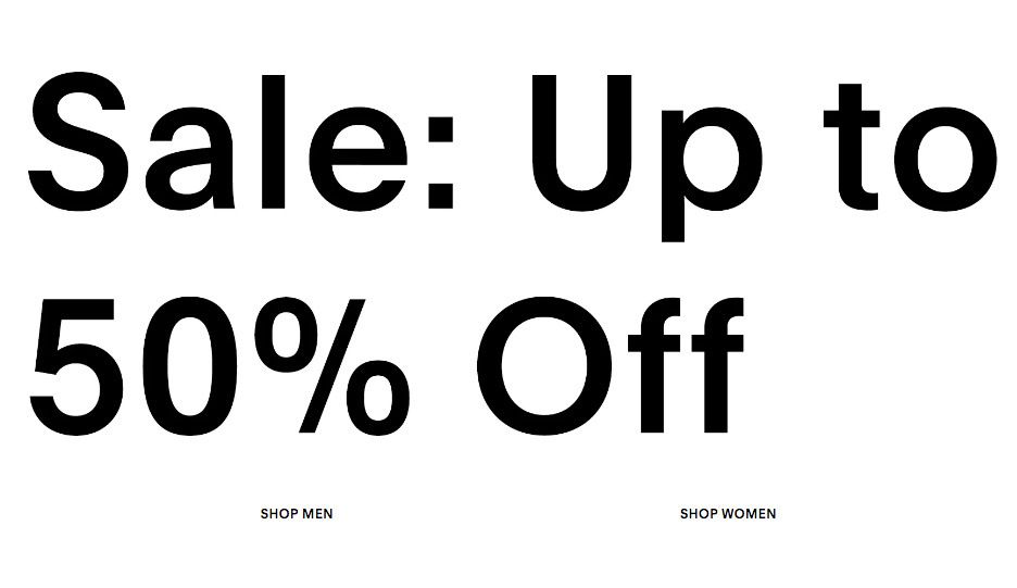 ssense sale